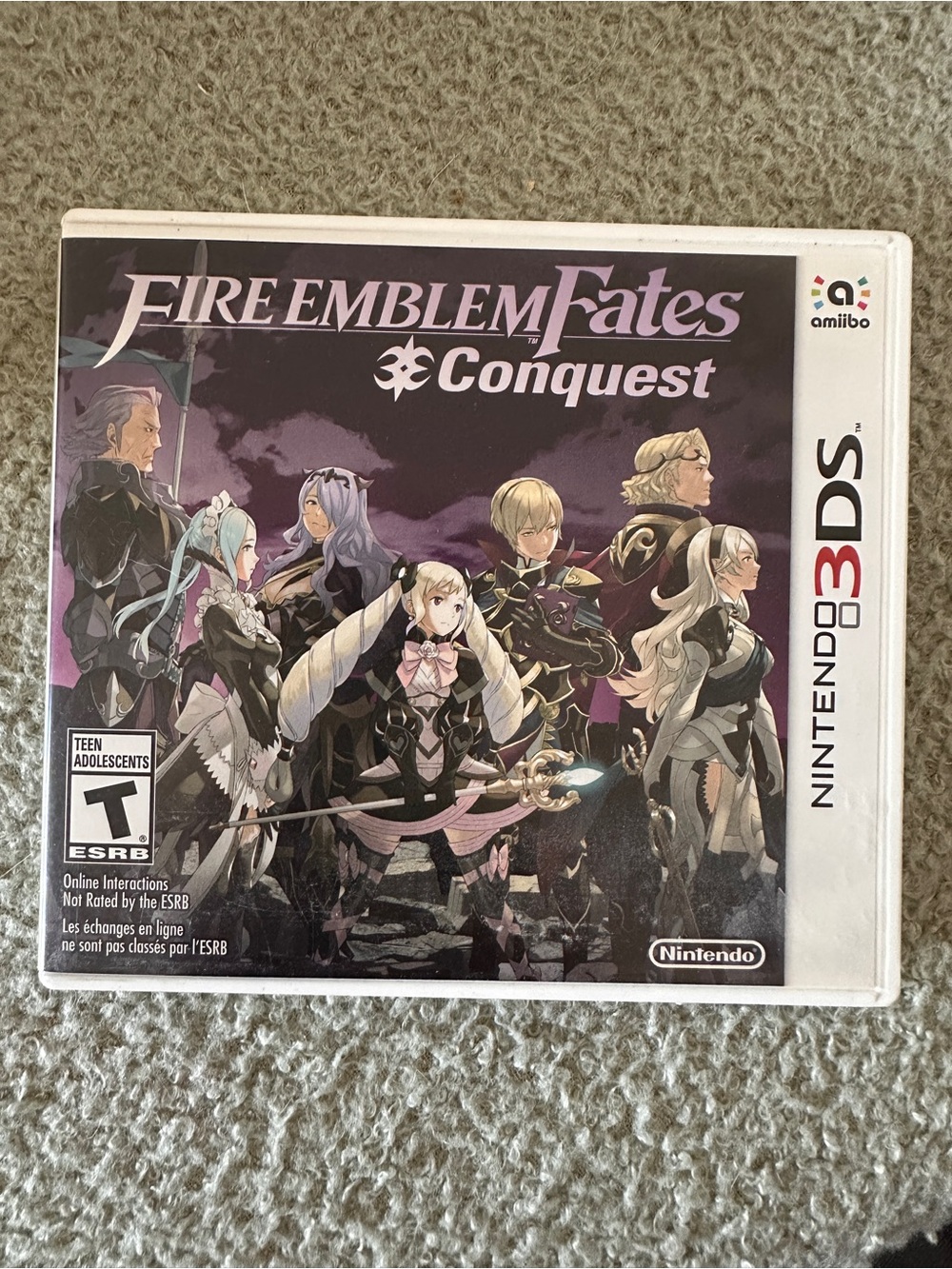 Nintendo 3DS Fire Emblem Conquest